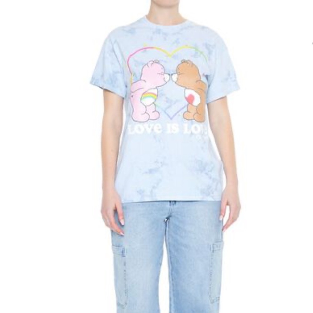 NWT Care Bears Love is Love Graphic Tee